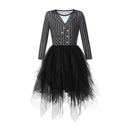 Kids Girls Wicked Cosplay Costume Glinda Pink Dress Elphaba Black Gown - AwwwCos