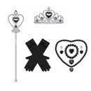 Kids Girls Wicked Cosplay Costume Glinda Pink Dress Elphaba Black Gown - AwwwCos