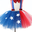 Kids Independence Day Patriotic Cosplay Crochet Dress Headband - AwwwCos