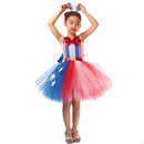 Kids Independence Day Patriotic Cosplay Crochet Dress Headband - AwwwCos