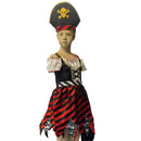 Kids Pirate Cosplay Costume Hat Eye Patch Role Play Girls Dress Up - AwwwCos