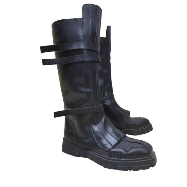 Knight Warrior Viking Cosplay Shoes Accessories Boot Covers for Men Pirate