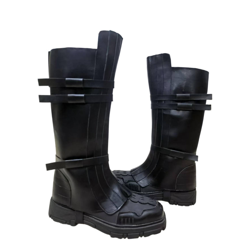 Knight Warrior Viking Cosplay Shoes Accessories Boot Covers for Men Pirate