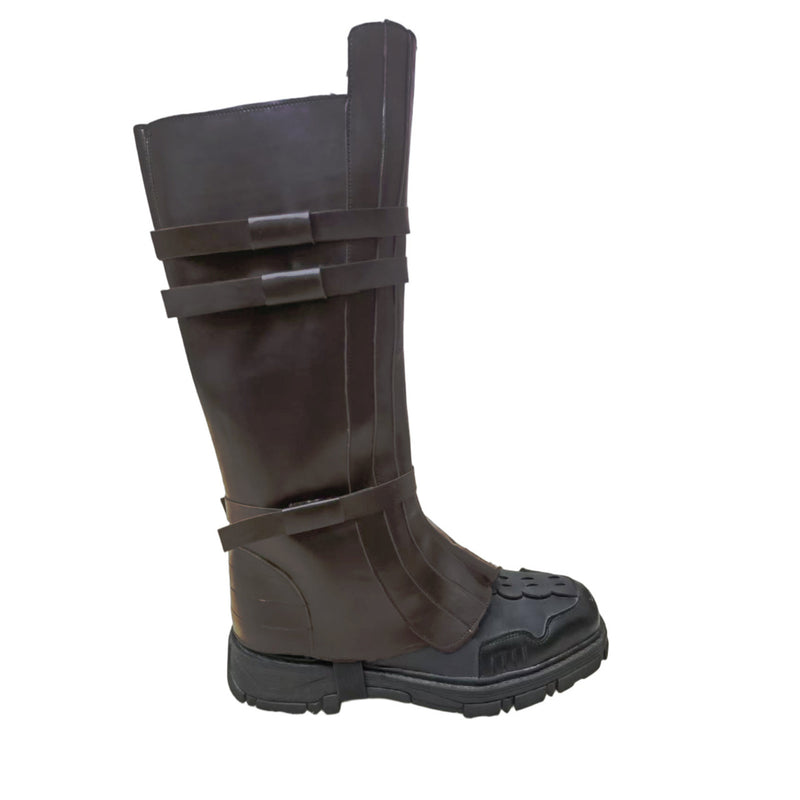 Knight Warrior Viking Cosplay Shoes Accessories Boot Covers for Men Pirate