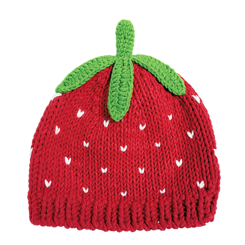 Knitted Crochet Hat Fruits Strawberries Oranges Handmade Cosplay Accessory - AwwwCos