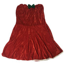 Lady Velvet Xmas Elf Dress Christmas Santa Claus Cosplay Costume