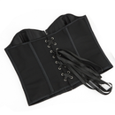 Leopard Print Single-breasted Corset Bracket Push-up Palace Bustier - AwwwCos