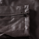 Lightweight Stand Collar Zipper Coat Motorcycle Faux Leather Short Jacket