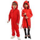 Children Little Devil Satan Cosplay Costume Boy Jumpsuit Halloween Stage Performance Clothing - AwwwCos