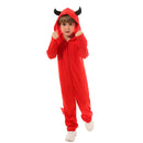 Children Little Devil Satan Cosplay Costume Boy Jumpsuit Halloween Stage Performance Clothing - AwwwCos