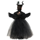 Little Witch Devil Handmade Knitted Dress Tutu Costume Wing - AwwwCos