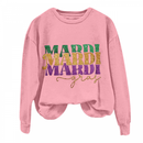 Long Sleeve Pullover Carnival Party Comfy Cute T-shirts Mardi Gras Sweatshirt - AwwwCos