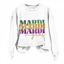 Long Sleeve Pullover Carnival Party Comfy Cute T-shirts Mardi Gras Sweatshirt - AwwwCos