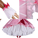 Love Live ! Yoshiko Tsushima Performance Cosplay Costume Red Dress