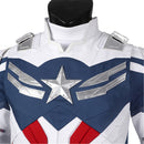 Luxurious Winter Soldier Sam Wilson New Captain America Cosplay Costume - AwwwCos