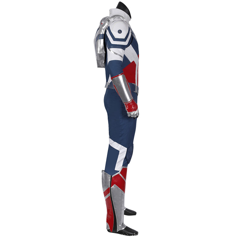 Luxurious Winter Soldier Sam Wilson New Captain America Cosplay Costume