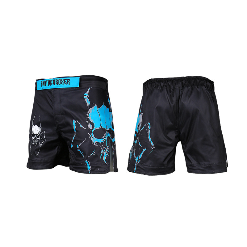 MMA Fighting Pants Brazilian Jiu-Jitsu Fitness Running UFC Training Shorts - AwwwCos
