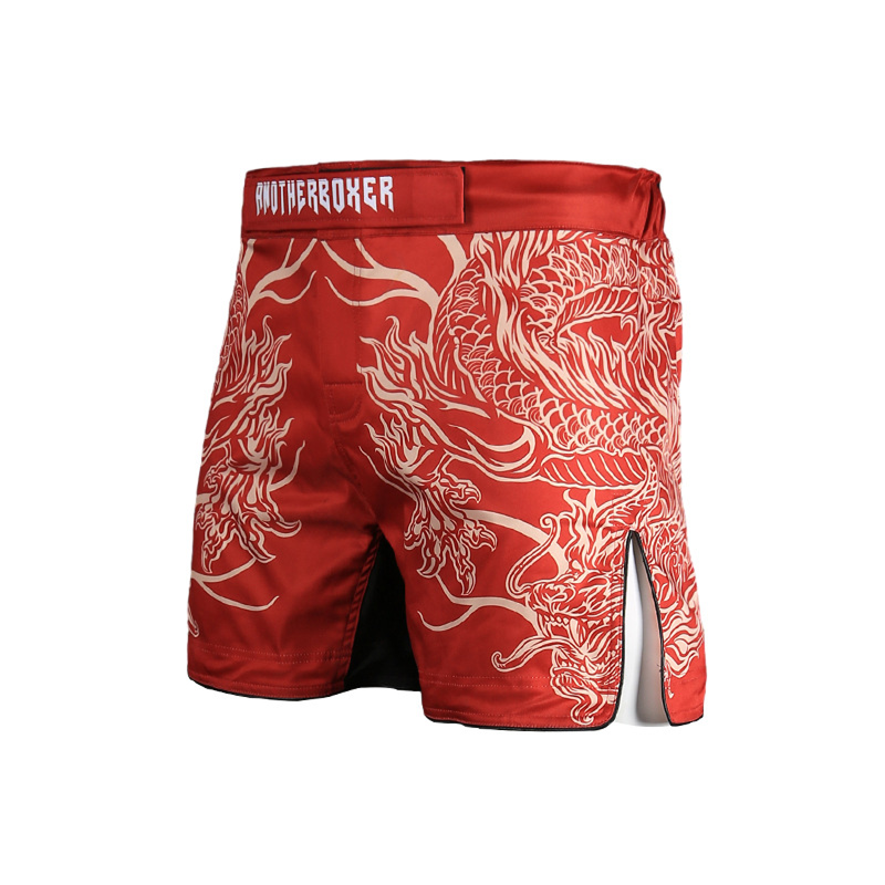 MMA Fighting Pants Brazilian Jiu-Jitsu Fitness Running UFC Training Shorts - AwwwCos