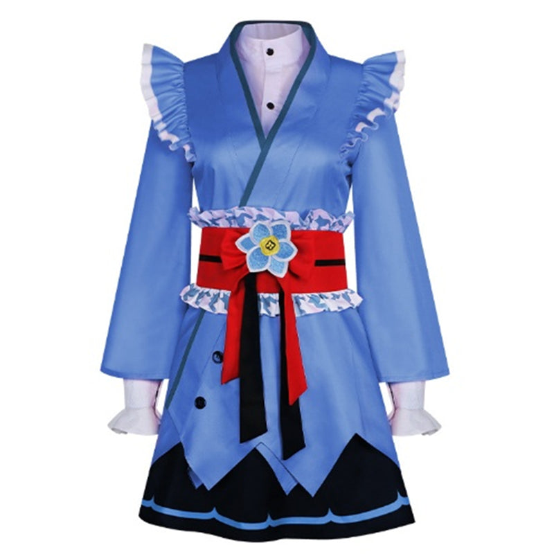 Maebashi Witches Yuna Akagi Azusa Niisato Kyoka Kitahara Choko Mitsumata Mai Kamiizumi Cosplay Costume - AwwwCos