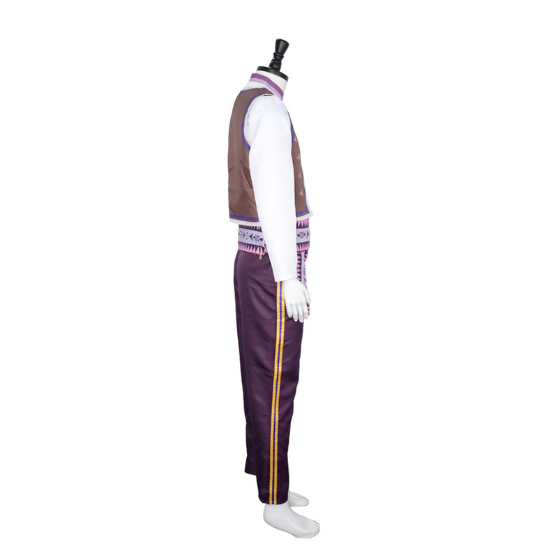 Male Film Frozen Kristoff Cosplay Costume - AwwwCos