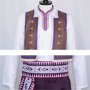 Male Film Frozen Kristoff Cosplay Costume - AwwwCos