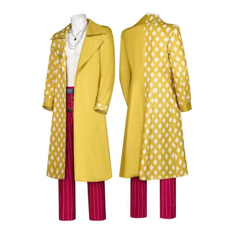 Male Game Dead by Daylight GIEGIE Cosplay Costume Yellow Trench - AwwwCos