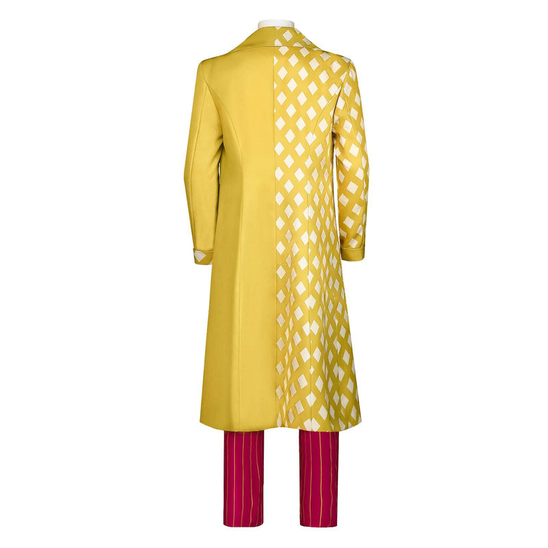 Male Game Dead by Daylight GIEGIE Cosplay Costume Yellow Trench - AwwwCos