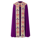 Male Medieval Cosplay Church Clergy Cloak Adult Long Cape Luxurious Robe - AwwwCos