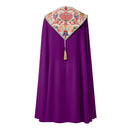 Male Medieval Cosplay Church Clergy Cloak Adult Long Cape Luxurious Robe - AwwwCos