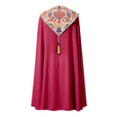 Male Medieval Cosplay Church Clergy Cloak Adult Long Cape Luxurious Robe - AwwwCos