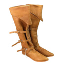 Male Medieval Pirate Boots Victorian Gothic Boots Flat Jazz Boots - AwwwCos