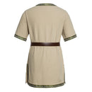 Male Medieval Renaissance Pirate Viking Tunic Cosplay Warrior Shirts