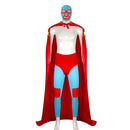 Male Mexican Wrestler Cape Robe Cloak Headgear Cosplay Costume - AwwwCos