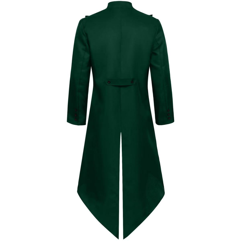 Male Movie Halloween Tuxedo Medieval Retro Steampunk Party Trench - AwwwCos