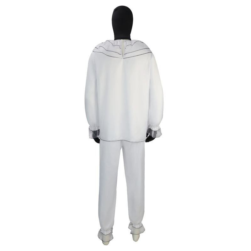 Male Movie Pierrot Clown Cosplay Costume White Suits - AwwwCos