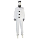 Male Movie Pierrot Clown Cosplay Costume White Suits - AwwwCos