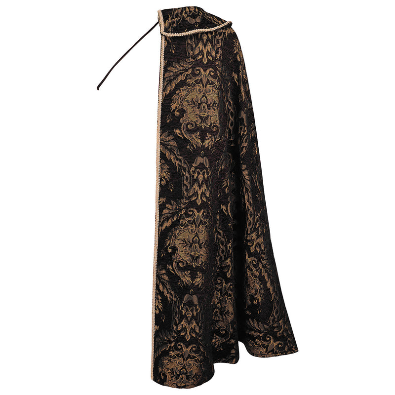Male Noble Tudor King Cosplay Costume Costume Cape Half Shoulder Cloak - AwwwCos