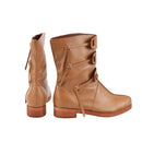 Male Pirate Viking Cosplay Boots Lace Up Vintage Stage Tied Pointed shoes