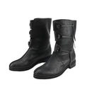 Male Pirate Viking Cosplay Boots Lace Up Vintage Stage Tied Pointed shoes