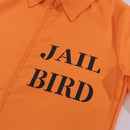 Male Prisoner Cosplay Costume Jail Criminal Jumpsuit Orange Work Coveralls - AwwwCos