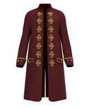 Male Retro Royal Court Gothic Steampunk Retro Uniform Tailcoat - AwwwCos