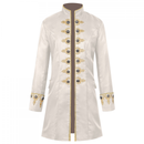 Male Royal Court Gothic Steampunk Retro Collar Uniform PerforMale Royal Court Gothic Steampunk Retro Collar Uniform Performance Tailcoatmance Tailcoat - AwwwCos