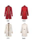 Male Royal Court Gothic Steampunk Retro Collar Uniform PerforMale Royal Court Gothic Steampunk Retro Collar Uniform Performance Tailcoatmance Tailcoat - AwwwCos