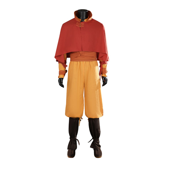 Male TV Series Avatar The Last Airbender Aang Cosplay Costume - AwwwCos
