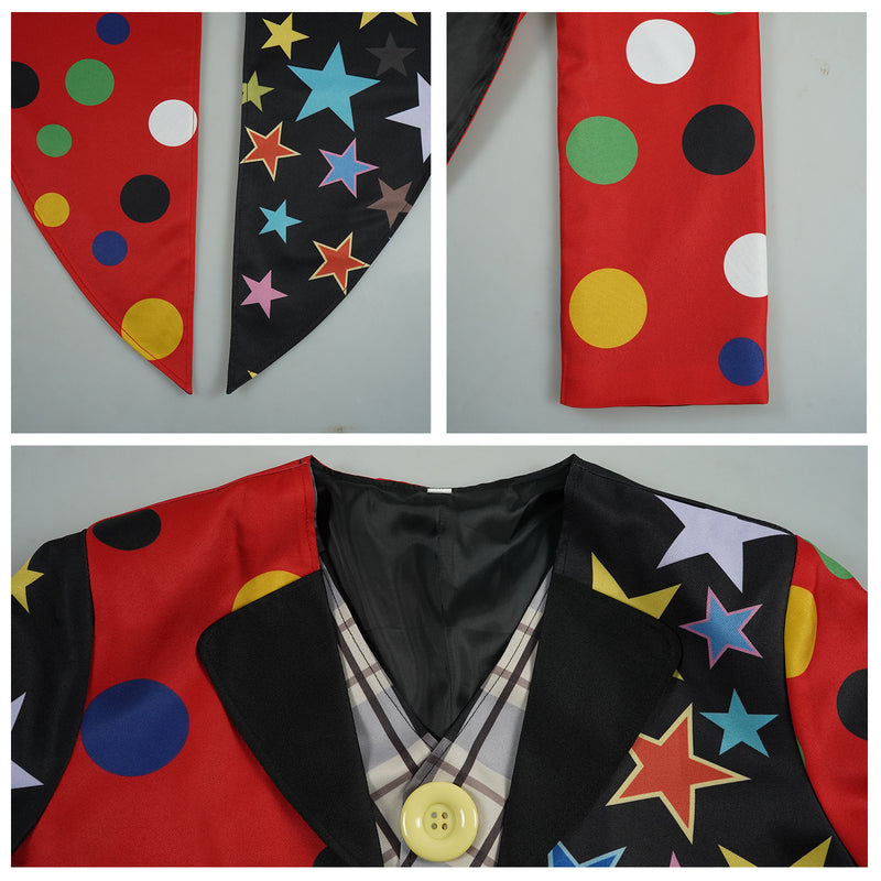 Male TV Series Psychoville Mr. Jelly Cosplay Costume Stage Outfits - AwwwCos