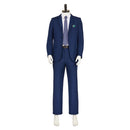 Male TV Series Severance Mark Scout Cosplay Costume Navy Blue Uniform - AwwwCos