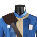 Male TV series Fallout Season 1 Cosplay Costume Blue Jumpsuit - AwwwCos