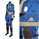 Male TV series Fallout Season 1 Cosplay Costume Blue Jumpsuit - AwwwCos