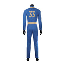 Male TV series Fallout Season 1 Cosplay Costume Blue Jumpsuit - AwwwCos