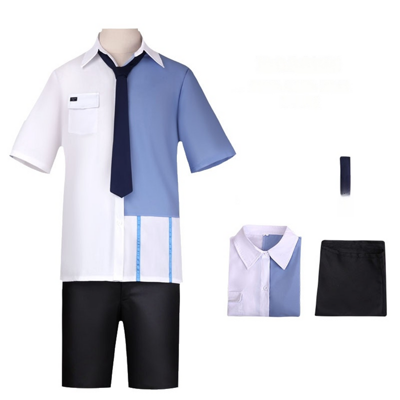 Male Anime Link Click Lucas Cosplay Costume Summer Outfits